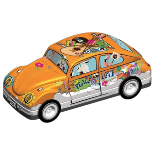 VW Escarabajo Hippie caramelos